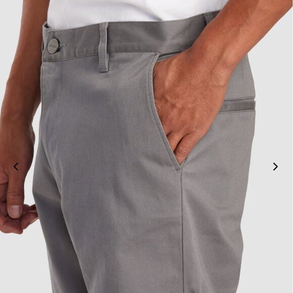 RVCA RELAXED FIT CHINO PANTS SIZE 31 - Picture 4 of 9